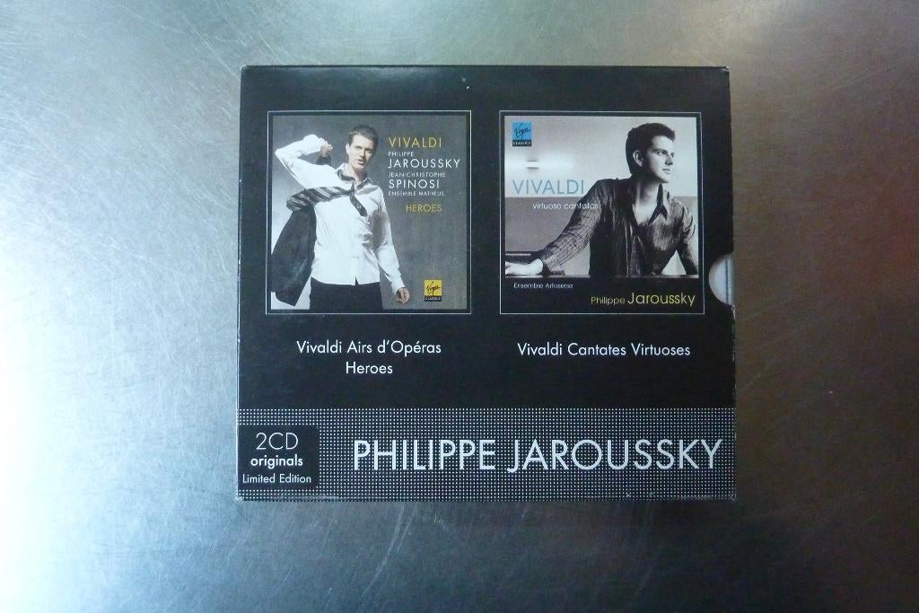 Philippe Jaroussky Vivaldi Heroes Vivaldi, Virtuoso Cantates, Ophalen of Verzenden, Barok, Zo goed als nieuw, Opera of Operette