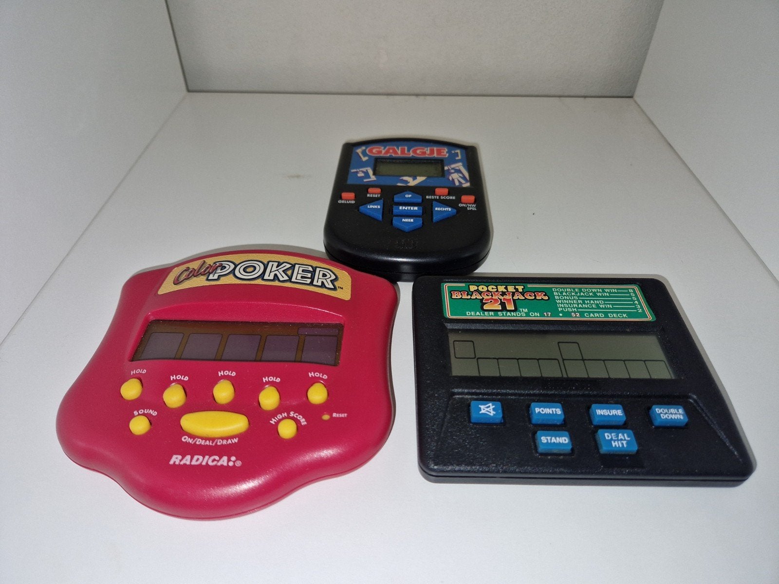 3 Lcd Games Jaren 90, Ophalen of Verzenden