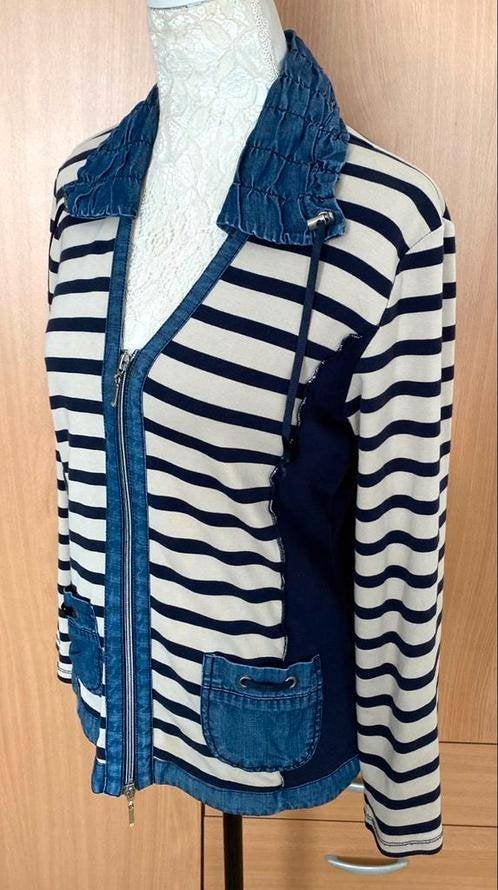 Bonita vest maat M, Kleding | Dames, Ophalen of Verzenden, Zo goed als nieuw, Maat 38/40 (M), Blauw