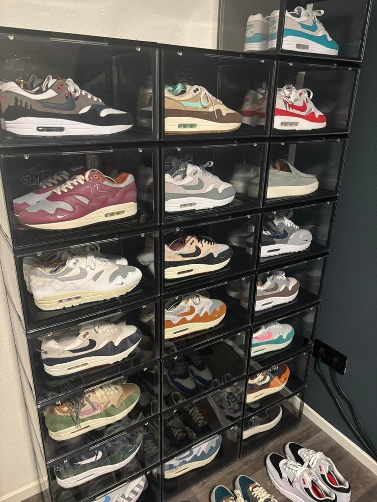 Crep protect (!lege!) display boxen!, Ophalen, Gebruikt, Zwart