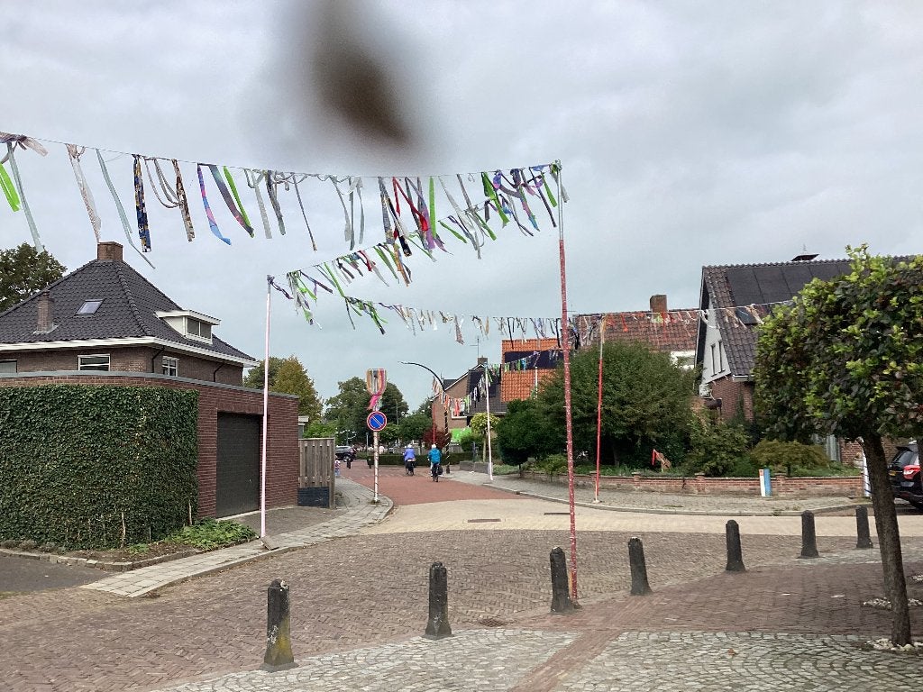 Straatversiering, Ophalen of Verzenden, Gebruikt, Versiering