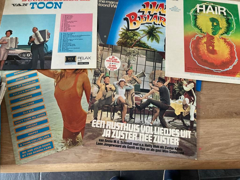 Diverse elpees (jaren 60-70) - 60 stuks, Ophalen, 1960 - 1969, Gebruikt, Overige formaten