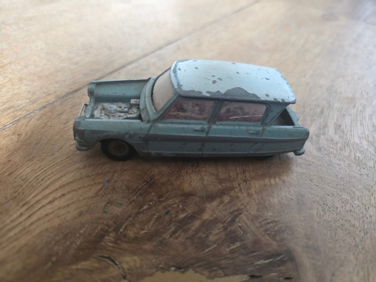 Dinky Toys Citroën 3 CV Meccano - Vintage Speelgoedauto, Kinderen en Baby's, Ophalen of Verzenden, Gebruikt