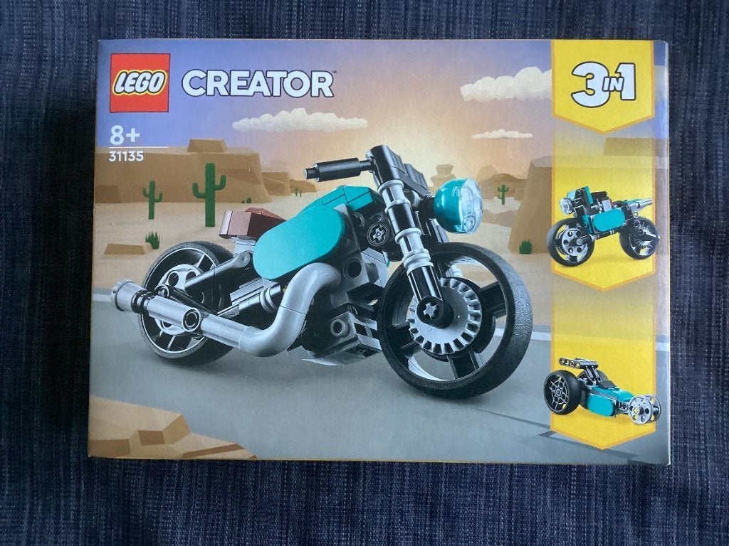NIEUW Lego Creator Klassieke motor (31135) 3 in 1, Lego, Nieuw, Ophalen of Verzenden, Ongeopend/sealed