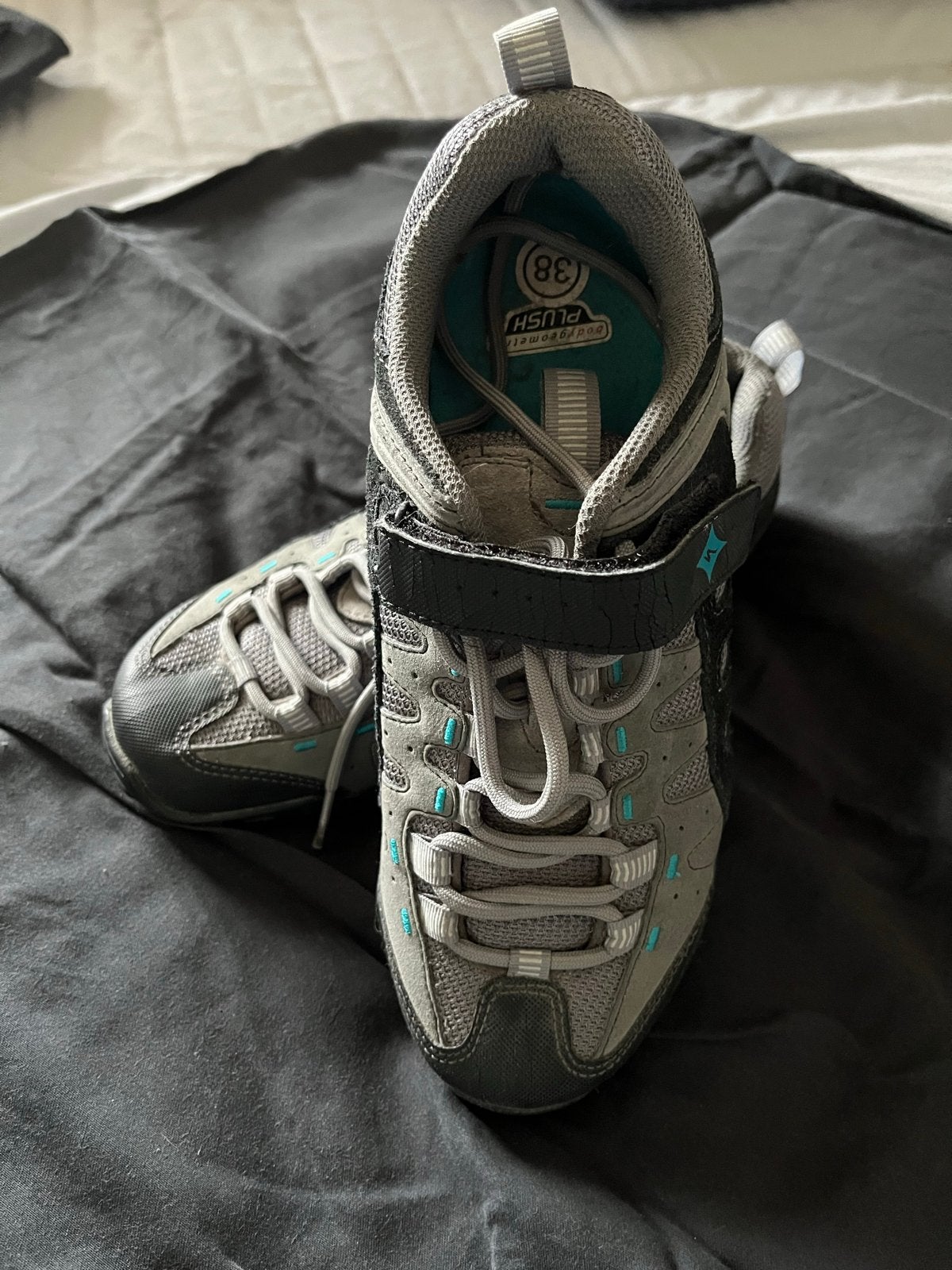 Spinning schoenen met klik systeem - Maat 38, Ophalen, Zo goed als nieuw, Overige maten, Schoenen