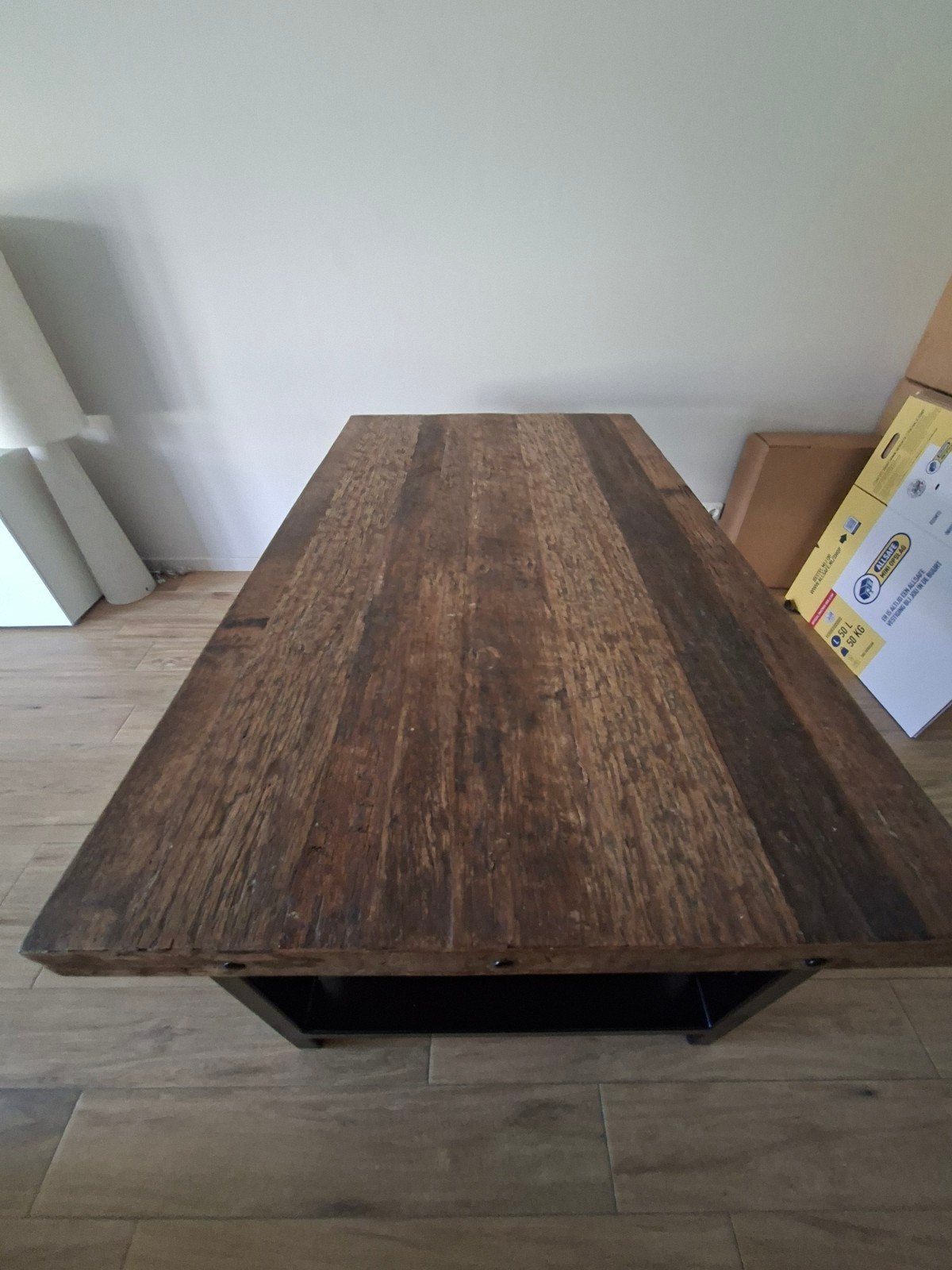 Massief houten tafel te koop van Woontheater Maurik, Ophalen, Rechthoekig, 150 tot 200 cm, 50 tot 100 cm