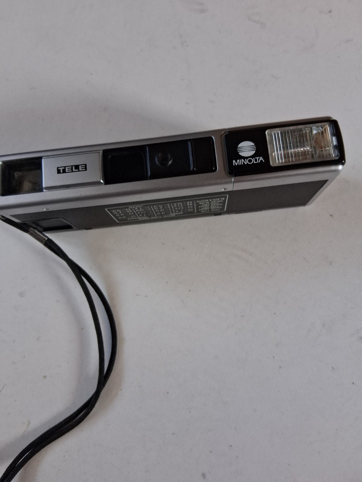 Minolta Pocket Autopak 460TX Compact Camera met hoes, Ophalen of Verzenden, Gebruikt, Compact, Minolta