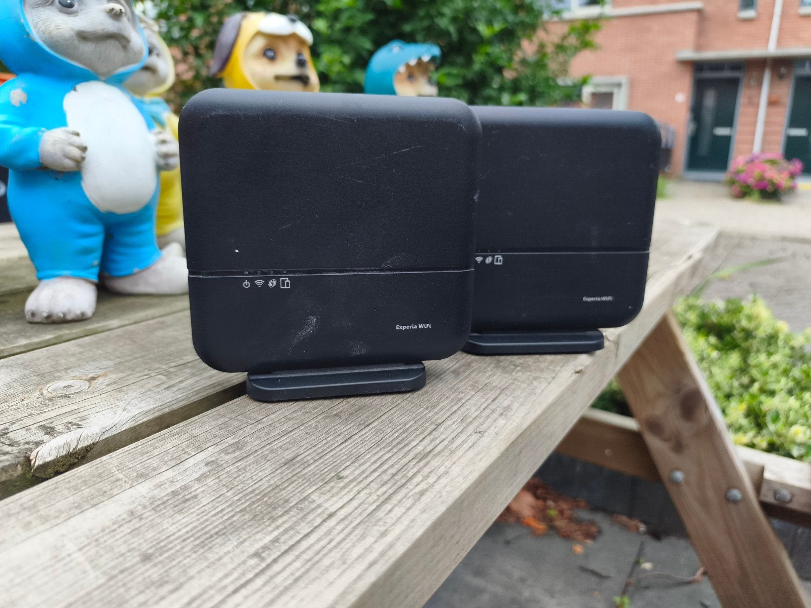 KPN Experia WiFi Boosters (2 stuks), Ophalen of Verzenden, Gebruikt, Router, KPN Experia