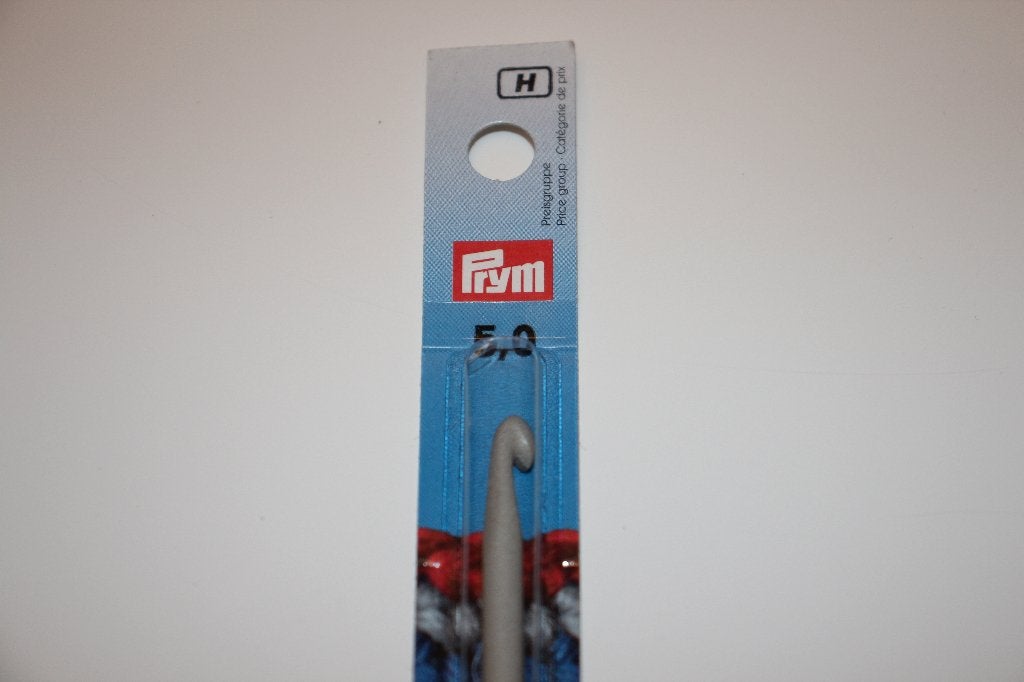 Prym 195141 Wolhaaknaalden grijs - 5mm #3514, Ophalen of Verzenden, Nieuw, Haken, Naald