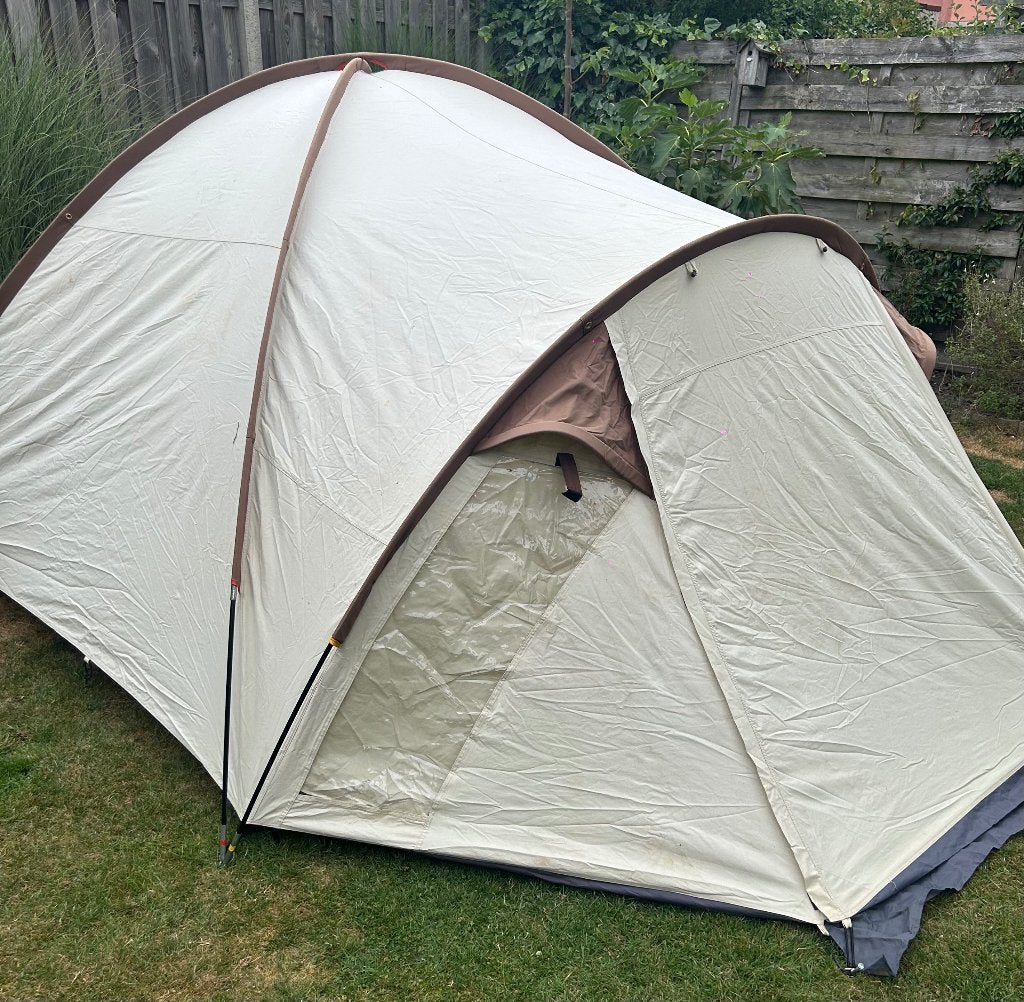 Tent  3 persoons hypercamp London 3, Caravans en Kamperen, Ophalen, Gebruikt, Tot en met 3