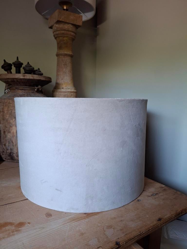 Beige lampenkap, Ophalen, Beige, Rond, Zo goed als nieuw