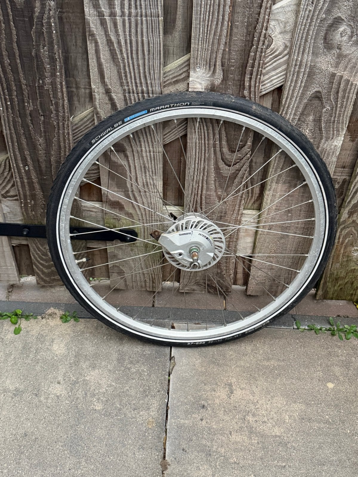 Achterwiel 28 inch Shimano Nexus Premium 8 versnellingen, Ophalen of Verzenden, Zo goed als nieuw, Wiel
