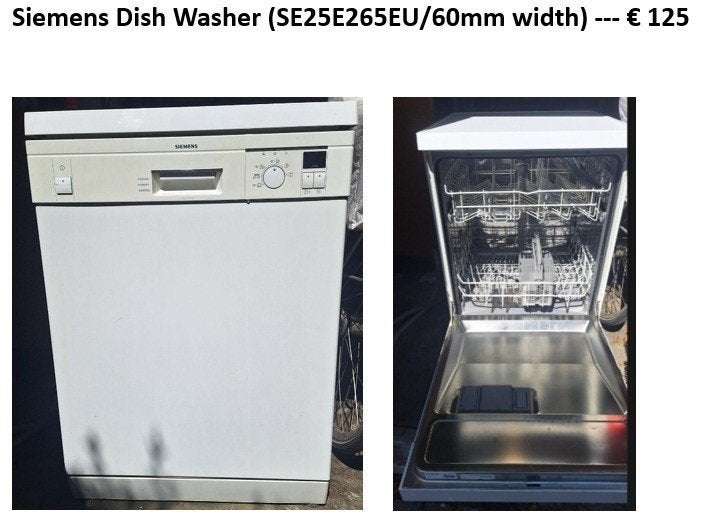 Dishwasher, Wit, Zo goed als nieuw, Minder dan 100 cm, 25 tot 50 cm