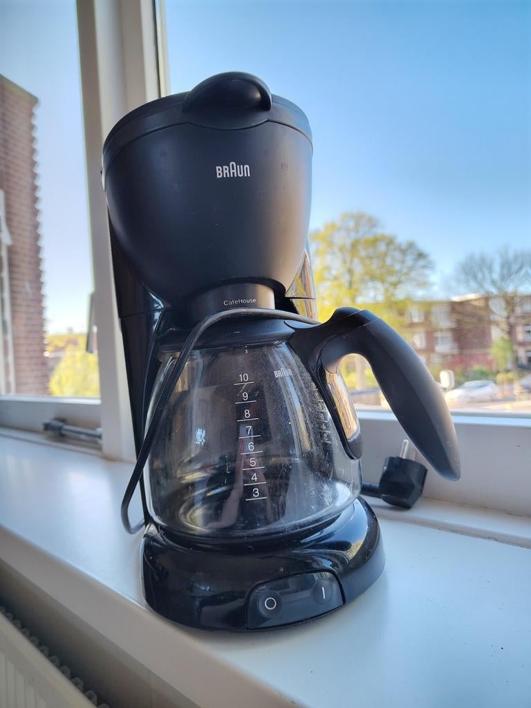 Braun koffiezetapparaat, Ophalen, Gebruikt, Koffiemachine, Gemalen koffie