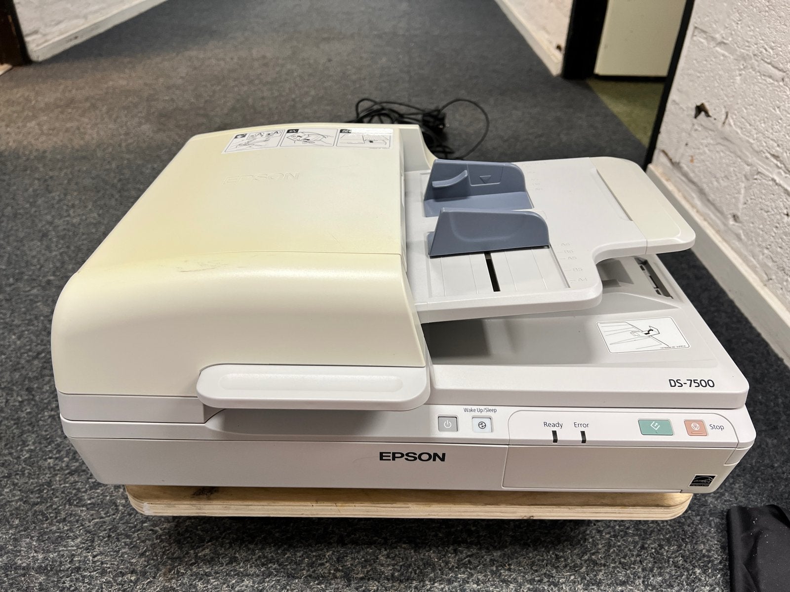 Epson Workforce DS-7500 documentscanner met kabels - Werkend, Computers en Software, Ophalen, Gebruikt, Documentscanner, MacOS