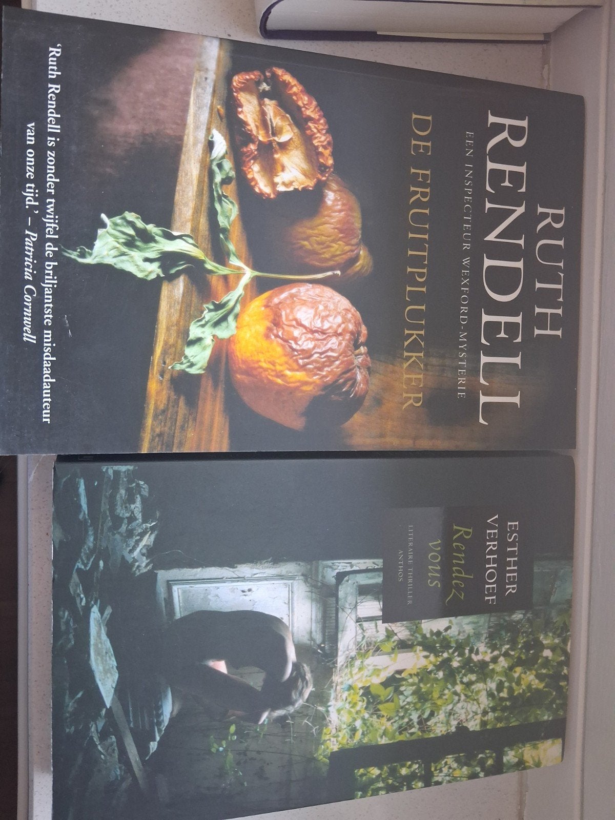 Spannende thrillers: De Fruitplukker & Rendez-vous, Ophalen of Verzenden, Gelezen, Ruth Rendell, Esther Verhoef