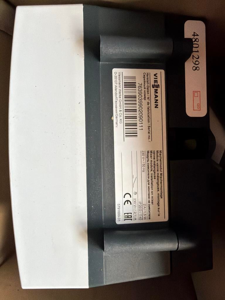 Viessmann Mischermodule montage, Doe-het-zelf en Verbouw, Gebruikt, Minder dan 30 cm, Overige typen, Minder dan 60 cm