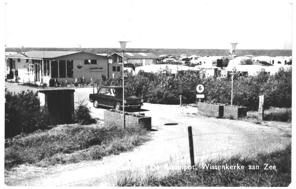 992326 Wissenkerke 1968 ZL de Roompot Gelopen met zegel, Ophalen of Verzenden, 1960 tot 1980, Gelopen, Zeeland