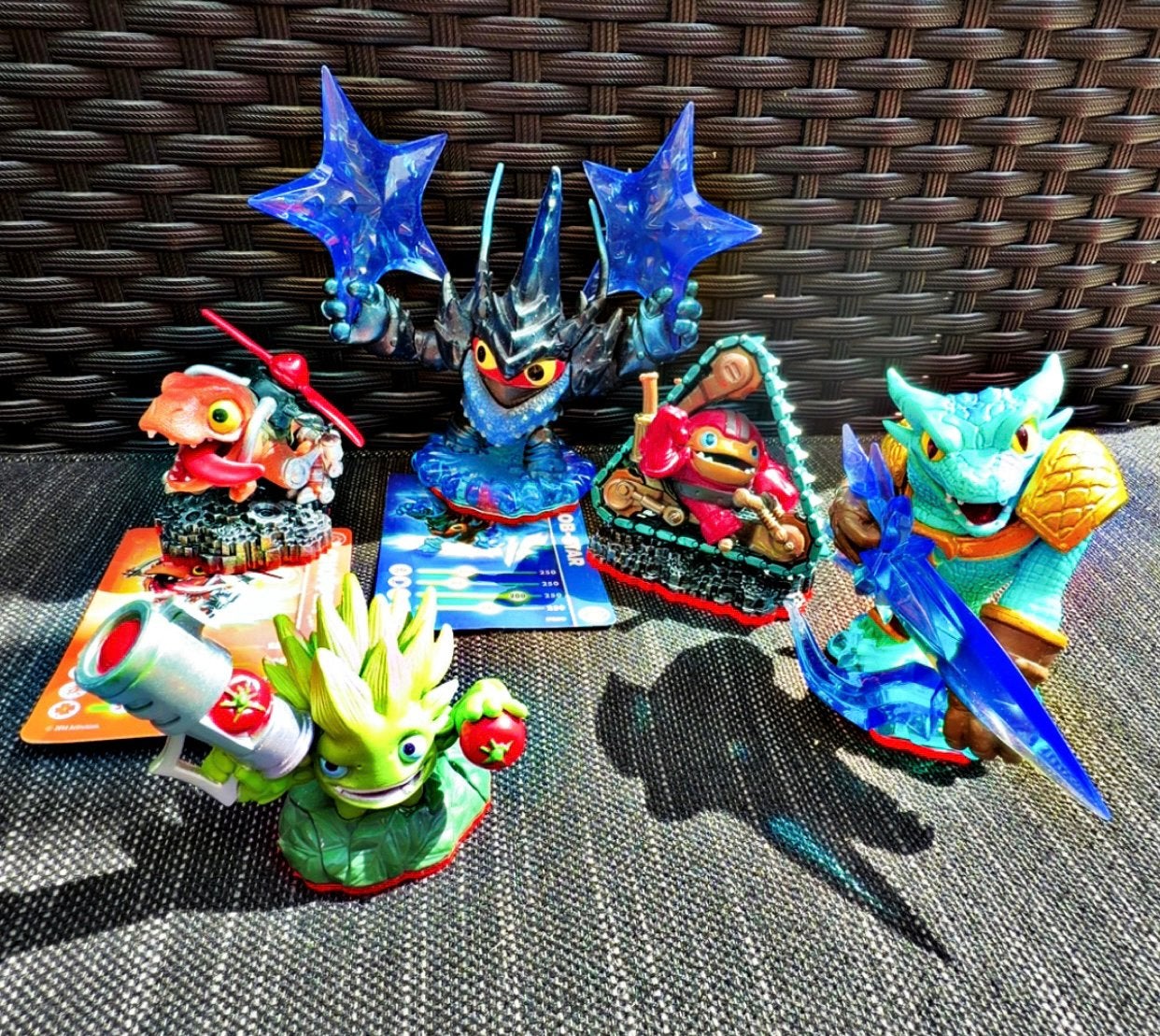 5x figuren skylanders trap teams, 2 spelers, Zo goed als nieuw, Vanaf 7 jaar, Ophalen