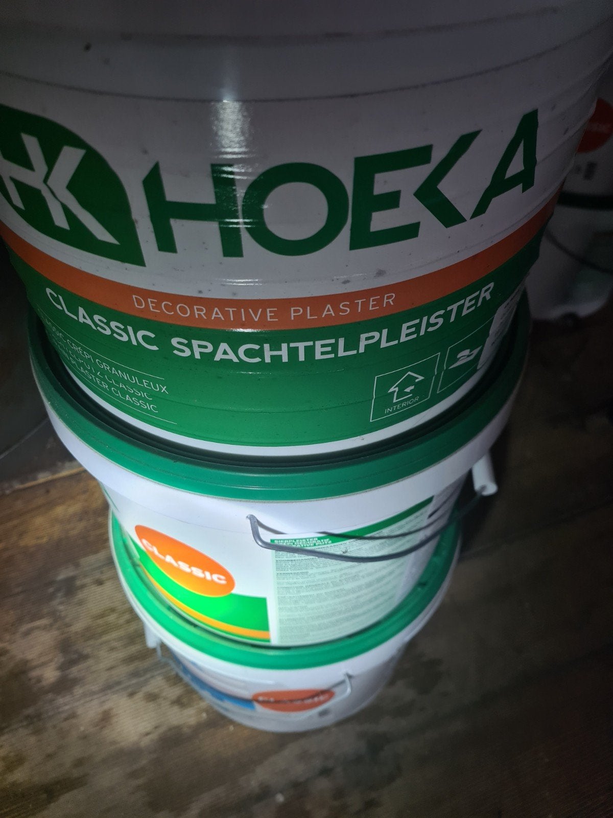 Hoeka Classic Spachtelpleister Wit 15 KG, Ophalen, Wit, Nieuw, Verf