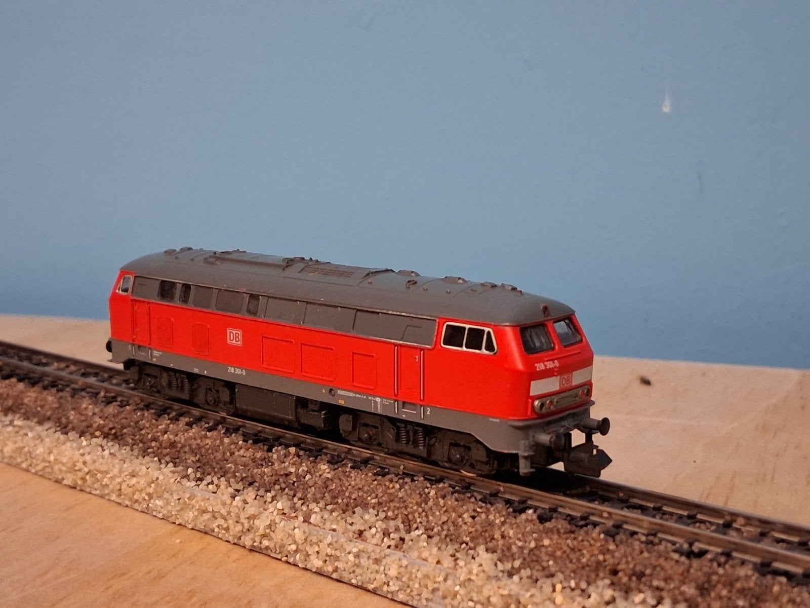 Fleischmann dieselloc N-spoor, Gebruikt, Verzenden, Fleischmann, Analoog