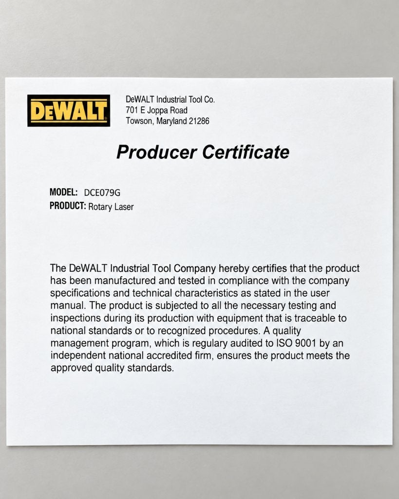 DeWalt DCE079G rotatielaser groen licht incl statief+meetlat, Ophalen, Zo goed als nieuw