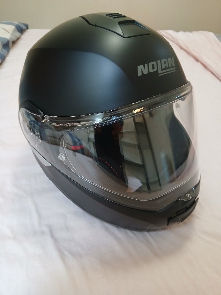 Nolan N100-5 Systeemhelm – Mat Zwart – Maat XS, XS, Systeemhelm, Nolan, Ophalen of Verzenden