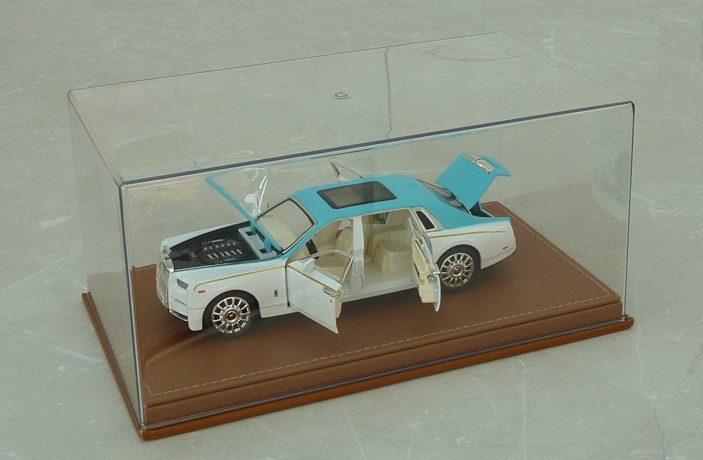 schaal 1-24 2017 Rolls Royce Phantom VIII EWB (2-tone color), Ophalen of Verzenden, Nieuw, Auto, Maisto