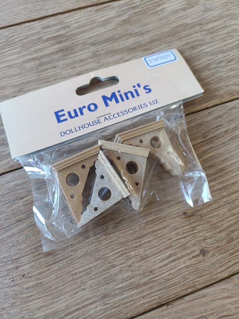 Euro Mini's 1:12 voor Poppenhuis/Muizenhuis, Ophalen of Verzenden, Nieuw, Decoratie
