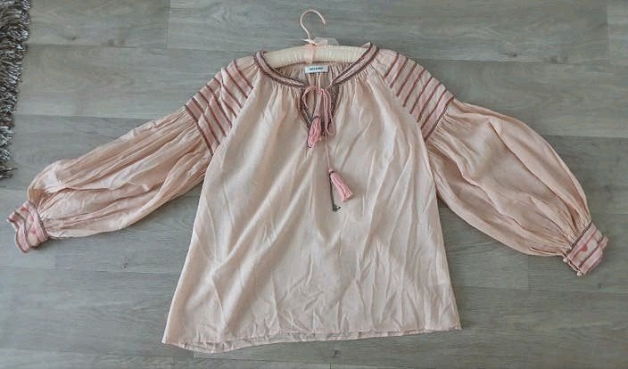 Mosh Mosh blouse - zalmroze - maat M - draagt heel licht, MOS MOSH, Zo goed als nieuw, Roze, Ophalen