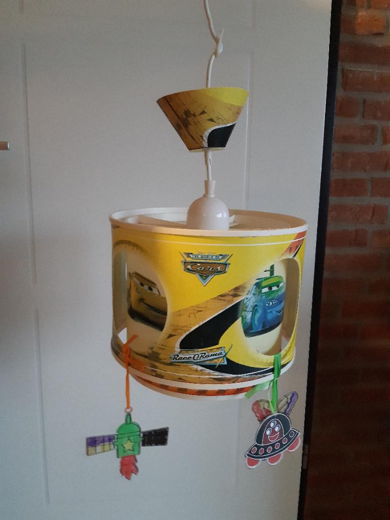 Cars hanglamp kinderkamer jongenskamer plafondlamp, Kinderen en Baby's, Kinderkamer | Inrichting en Decoratie, Ophalen of Verzenden