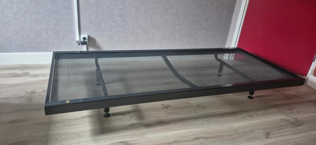2 Kuperus spiraalbodems met vestelbare poten. 2,10 x 0,90, Ophalen, Gebruikt, 90 cm, Eenpersoons