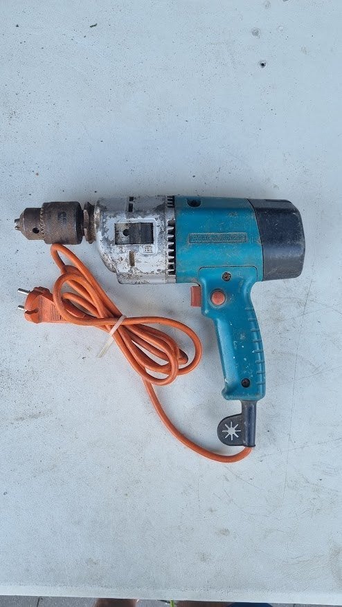 Black & Decker Boormachine - Vintage en Robuust, Doe-het-zelf en Verbouw, Gebruikt, Overige typen, Ophalen of Verzenden, 30 tot 70 mm