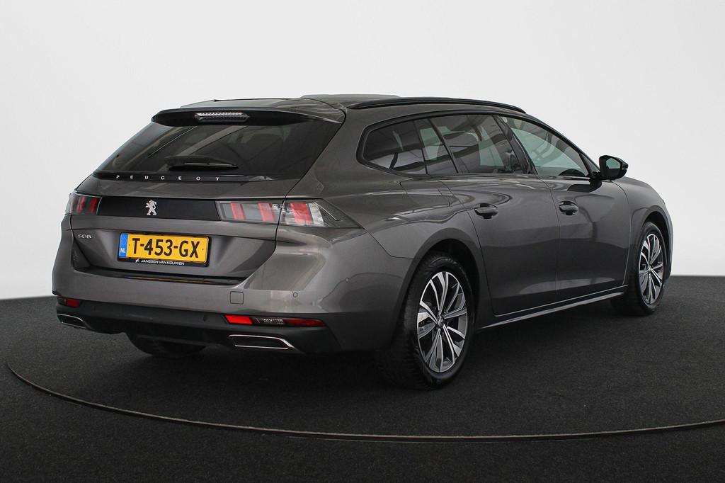 Peugeot 508 SW 1.2 PureTech Allure Pack Business Keyless App, Auto's, Peugeot, 745 kg, Gebruikt, 1199 cc, Leder en Stof