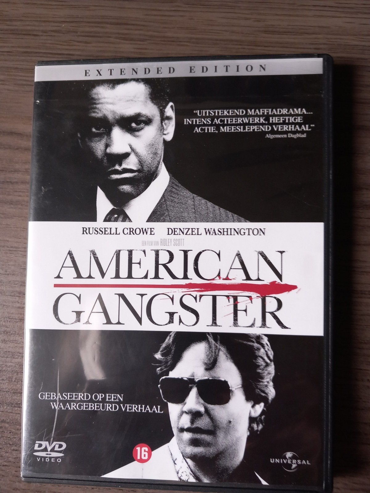 American Gangster (Extended Edition) DVD - Denzel Washington, Maffia en Misdaad, Bonusmateriaal, Vanaf 16 jaar, Nederlands