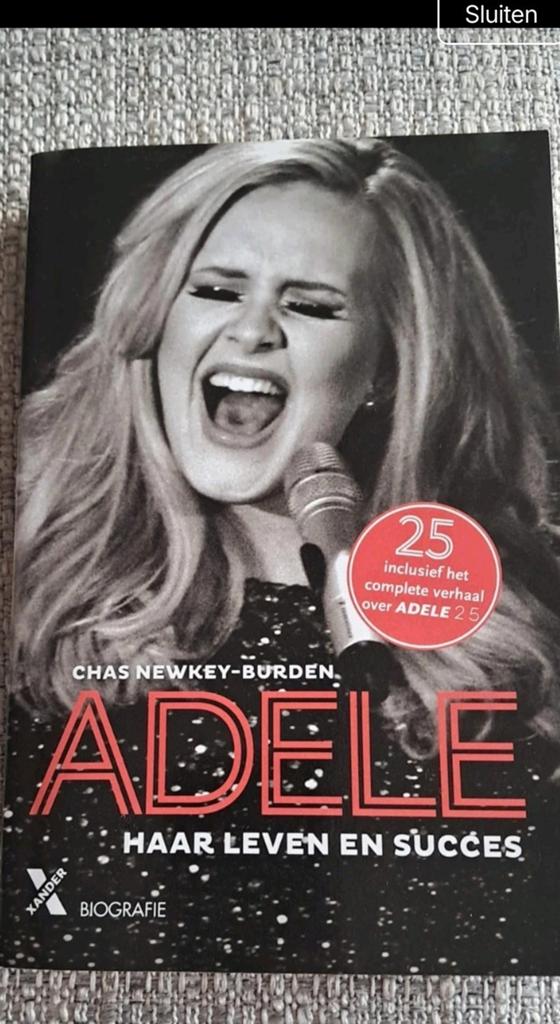 Adele: Haar Leven en Succes - Biografie, Ophalen of Verzenden, Nieuw, Film, Tv en Media