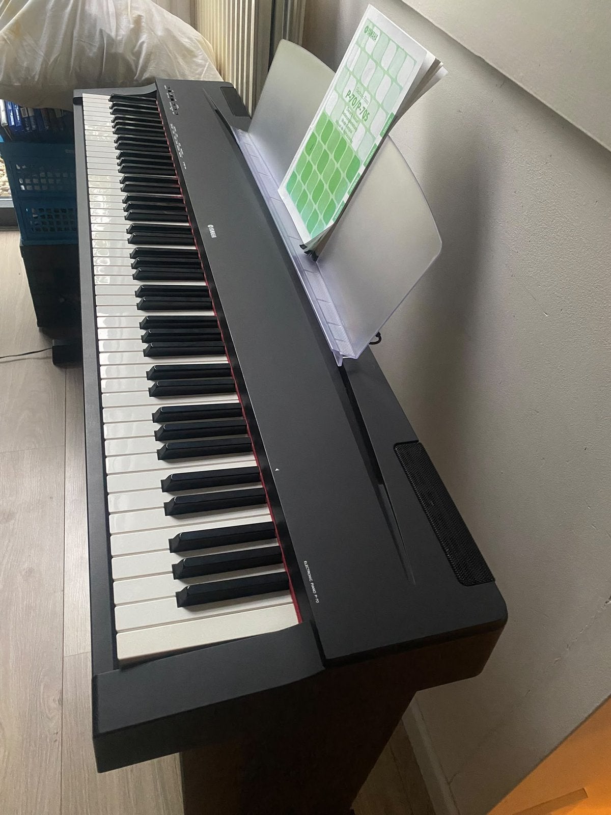Yamaha P-70 Digitale Piano, Ophalen, Zwart, Digitaal, Zo goed als nieuw