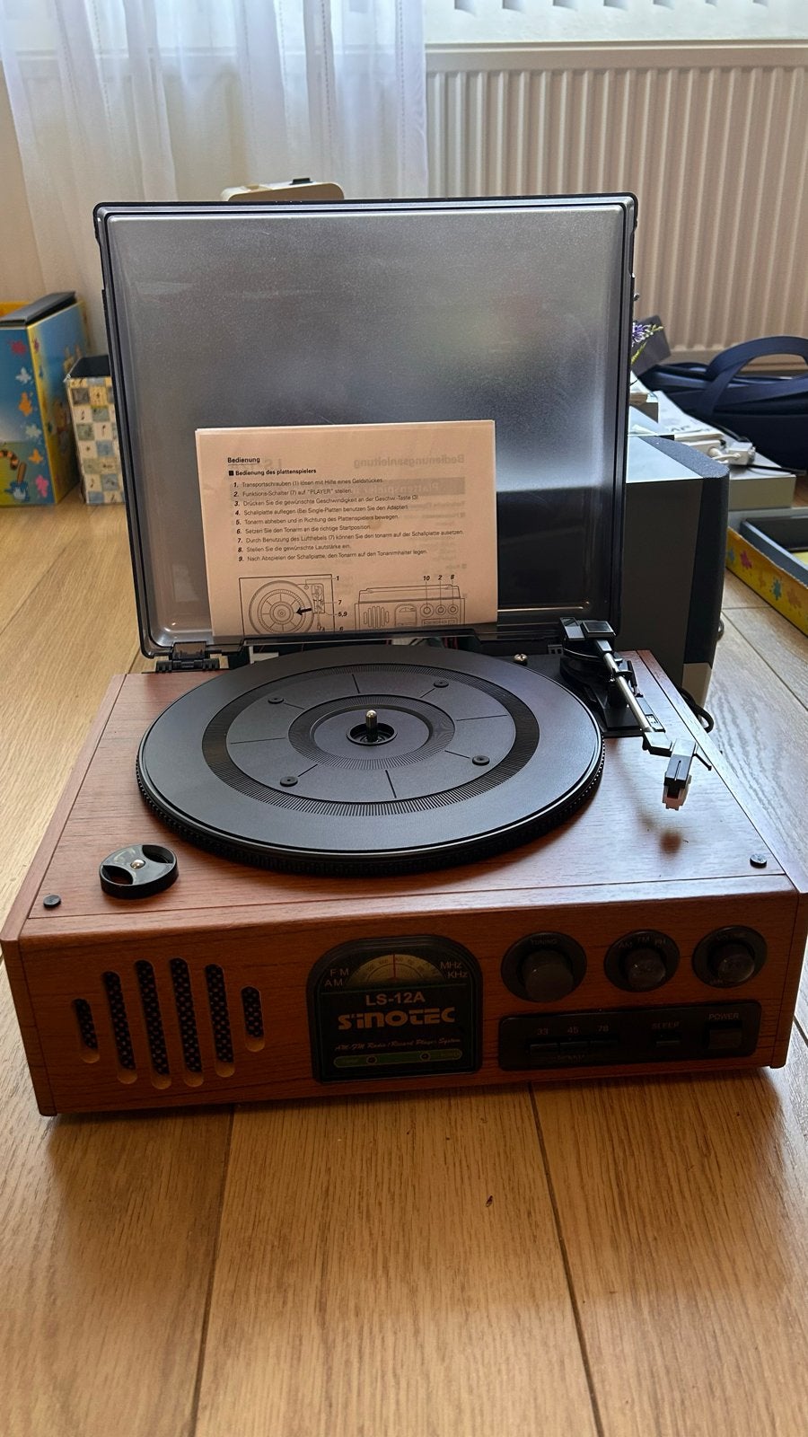 Nieuwe platenspeler op stroom - direct ophalen!, Audio, Tv en Foto, Platenspelers, Ophalen, Nieuw, Platenspeler, Overige merken