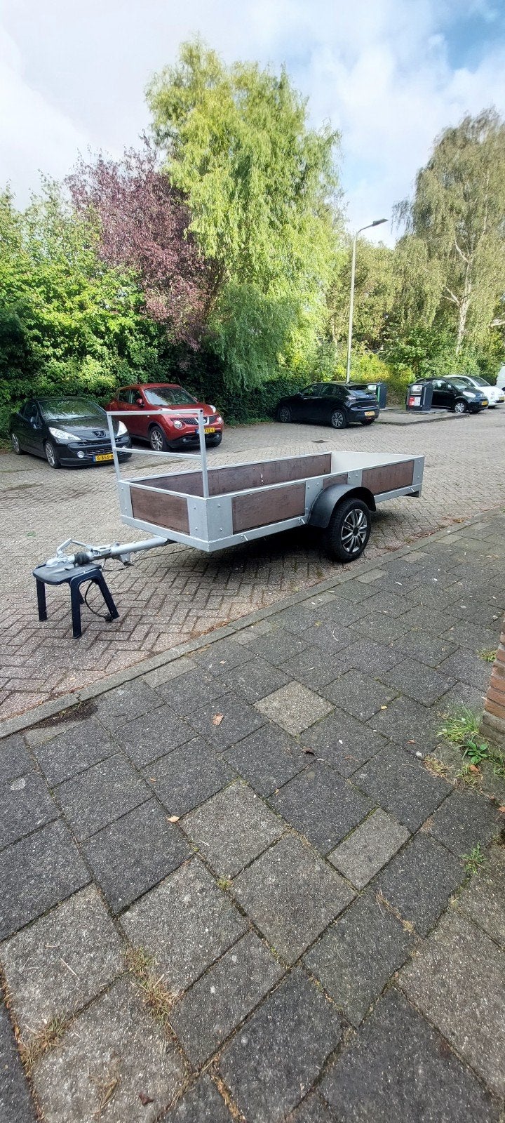 Tehuur aanhanger 30,- ZONDER BORG, Ophalen