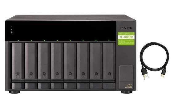 QNAP TL-D800C Expansion Box, Ophalen, Zo goed als nieuw