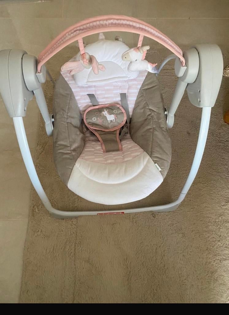 Baby schommelstoel Ingenuity, Ophalen, Zo goed als nieuw