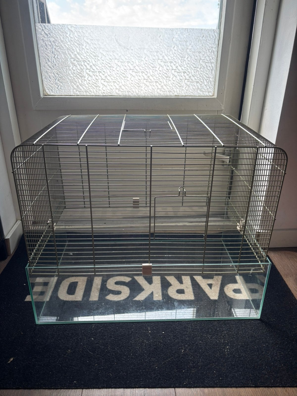 Hamsterkooi met veel toebehoren, Dieren en Toebehoren, Ophalen, Zo goed als nieuw, Metaal, Overige typen