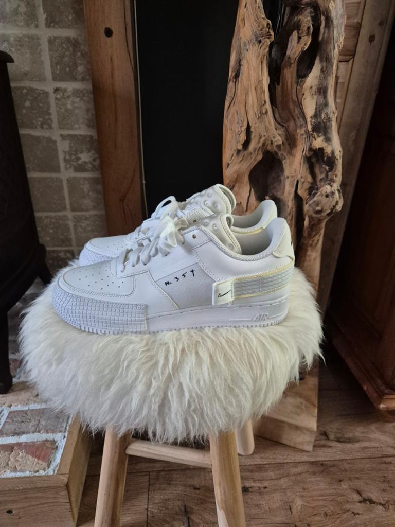 Nike Air Force 1 - Maat 42 -, Ophalen of Verzenden, Gedragen, Wit
