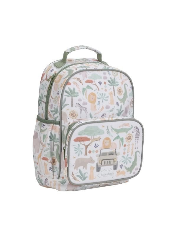 Nieuwe rugzak 35 cm met safari print little dutch, Sieraden, Tassen en Uiterlijk, Tassen | Rugtassen, Ophalen of Verzenden, Nieuw