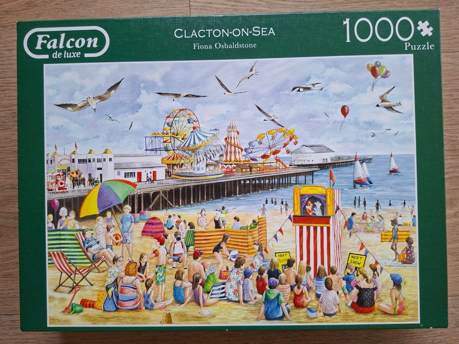 Falcon - Clacton - on - Sea - 1000, Ophalen of Verzenden, 500 t/m 1500 stukjes, Zo goed als nieuw