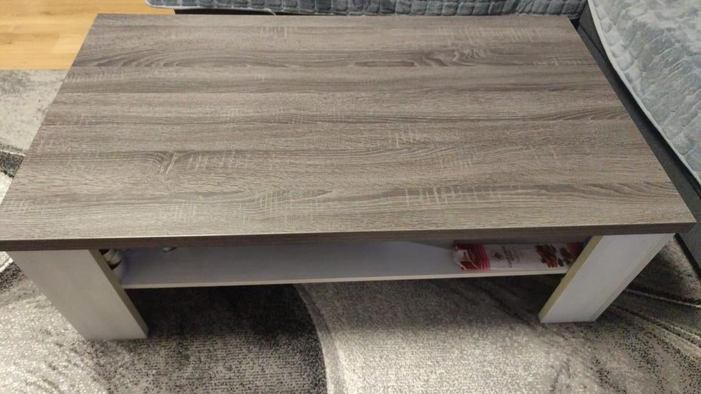Salontafel, 100 tot 150 cm, Zo goed als nieuw, Minder dan 50 cm, Rechthoekig