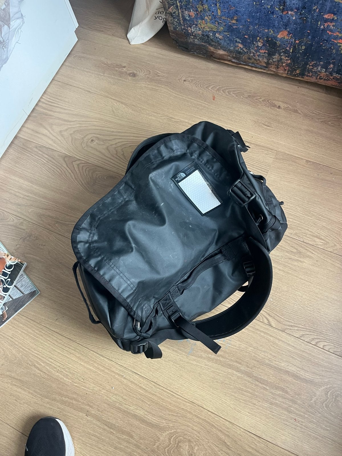 The North Face Base Camp Duffel - Zwart, Overige merken, 40 cm of meer, Gebruikt, Verzenden