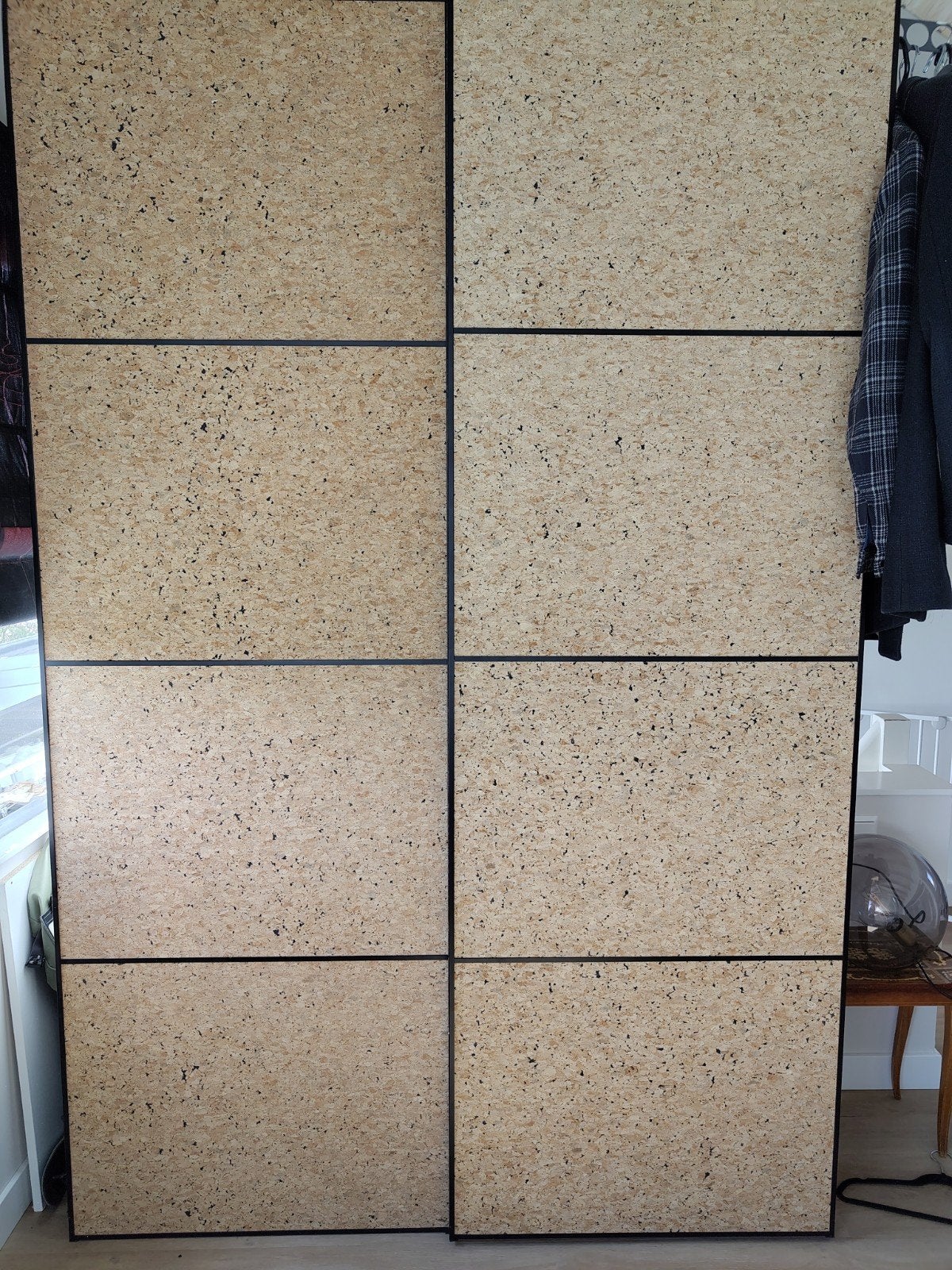 Witte IKEA pax kast met schuifdeuren 150 x 43 x 236, Ophalen, Met deur(en), 200 cm of meer, 150 tot 200 cm