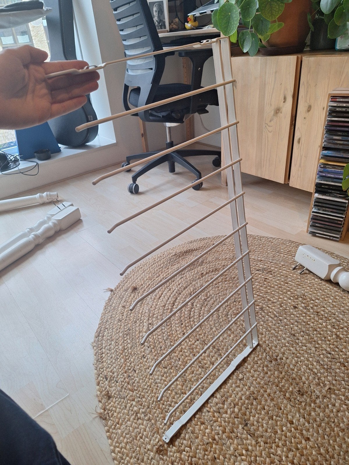 IKEA Boaxel broekhanger, Ophalen, 50 tot 100 cm, Zo goed als nieuw, Metaal