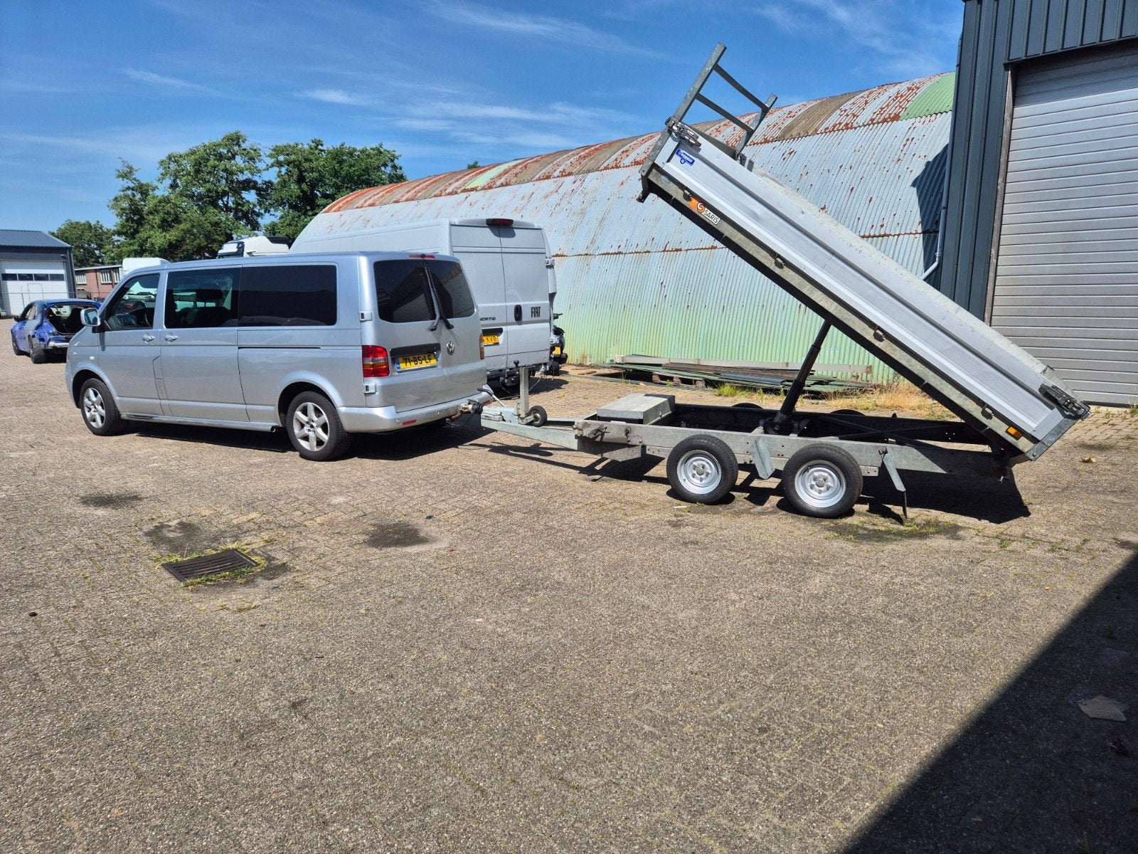 Tandemasser Kieper te huur, Auto diversen, Aanhangers en Bagagewagens, Ophalen of Verzenden